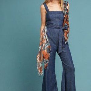 Anthropologie Pilcro denim jumpsuit